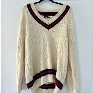 Brandy Melville Wool Nikki Striped Sweater